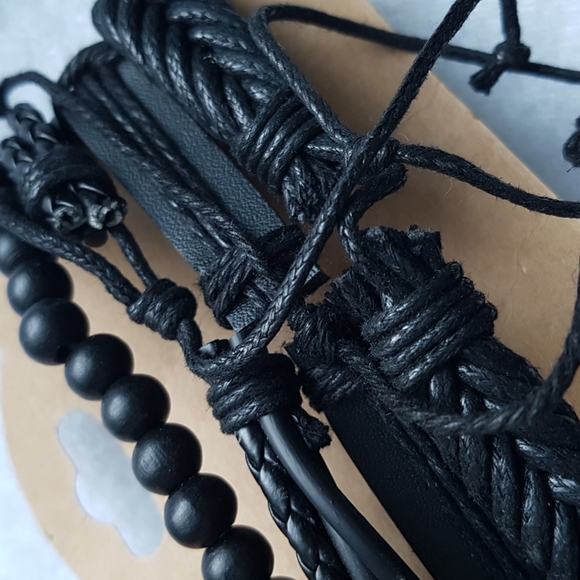 NEW Multilayer Leather Bracelets for Men Bracelet - Picture 5 of 5